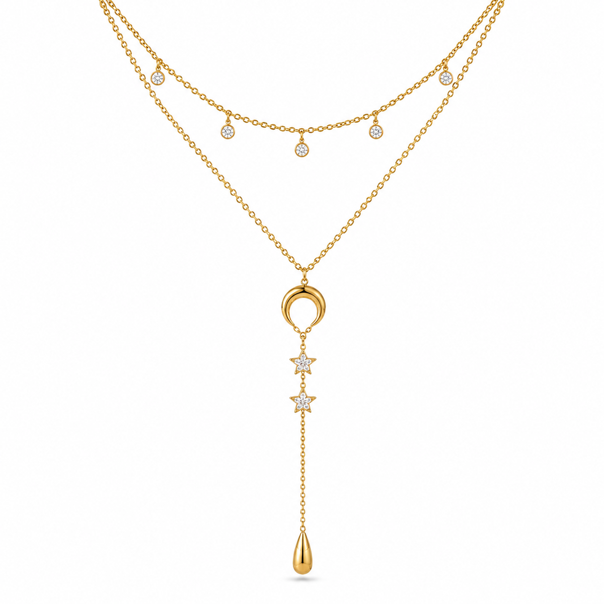 How to Style a Dainty Crystal Cross Pendant Necklace